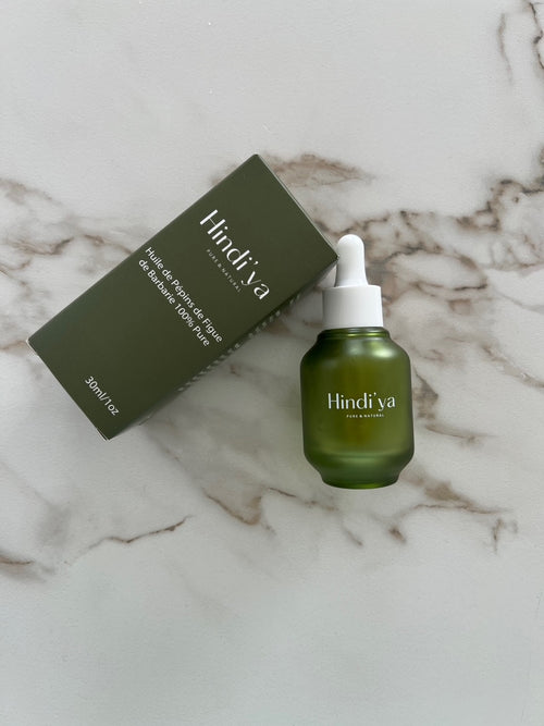 Huile de pépins de figue de barbarie 30 ml | Hindiya– 100% Pure & Extrait à Froid